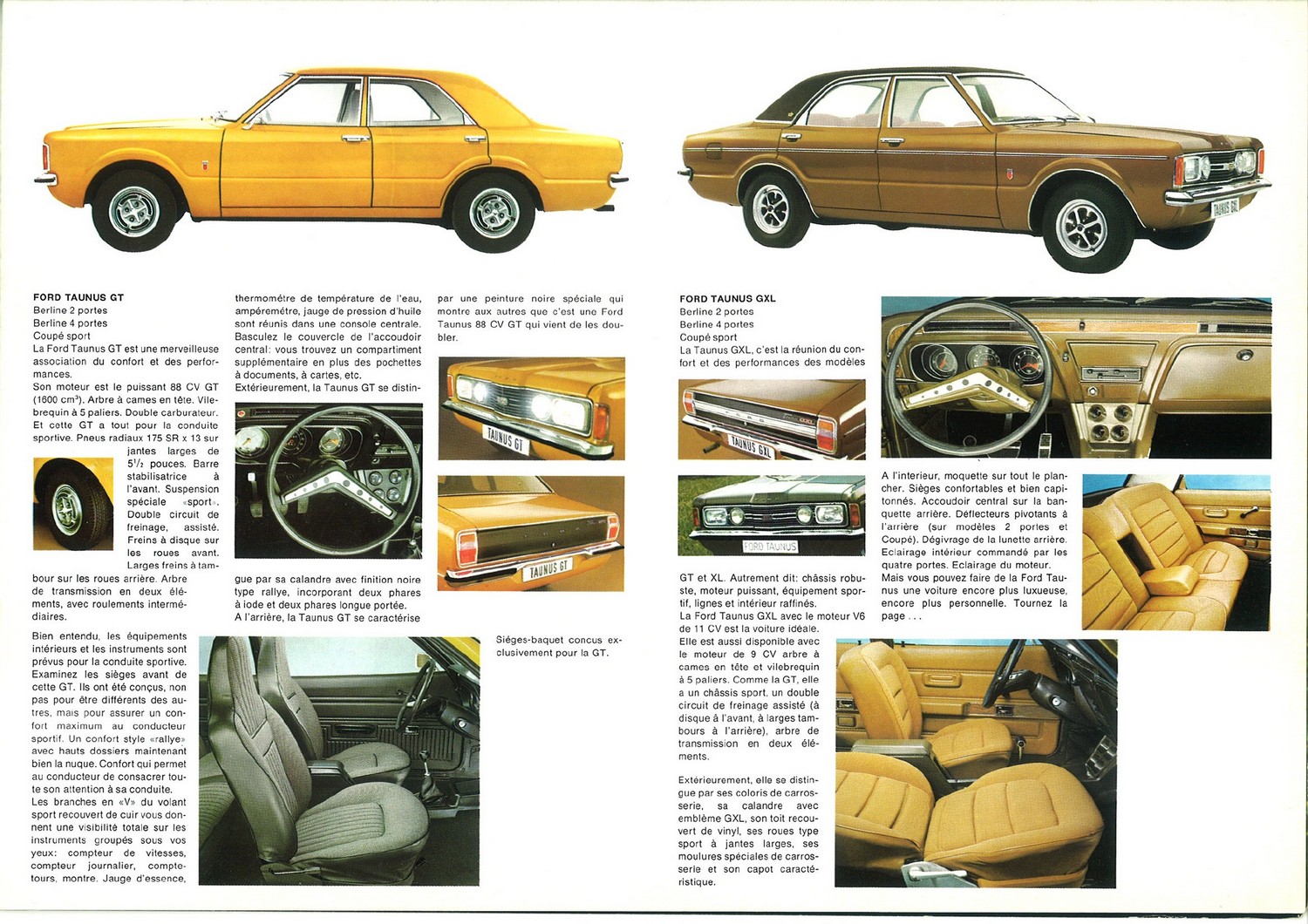 Catalogue Ford Taunus 1971 - France