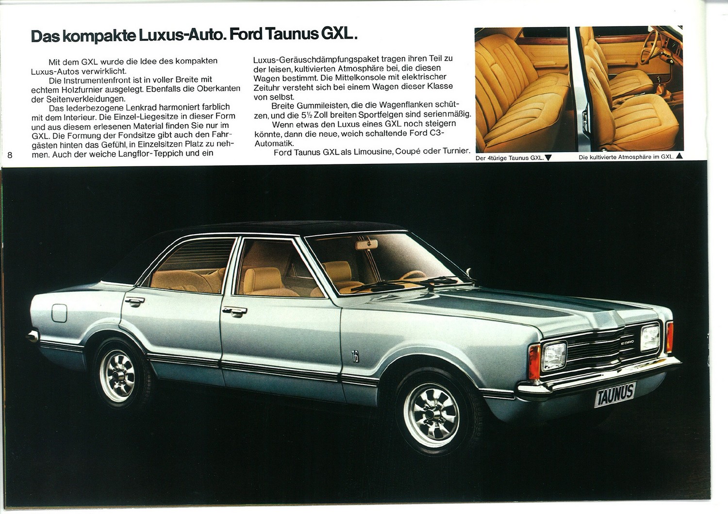 Catalogue Ford Taunus 1975 - Allemagne