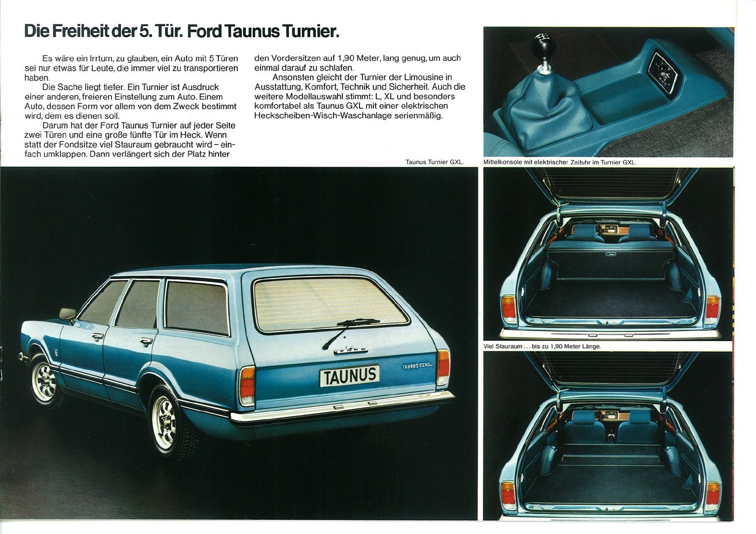 Catalogue Ford Taunus 1975 - Allemagne