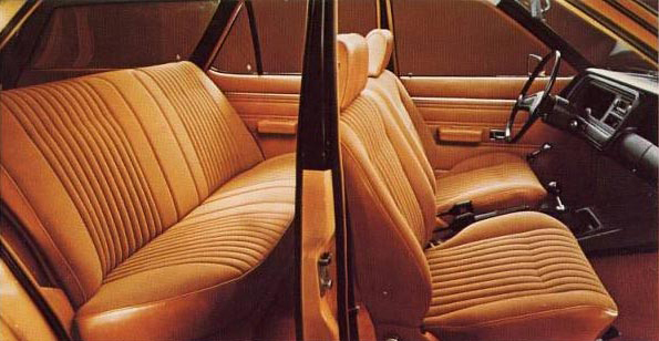 Intérieur Granada GXL 1977